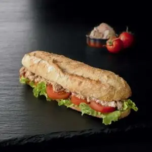 sandwich thon crudités