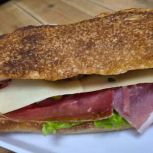 sandwich jambon de montagne