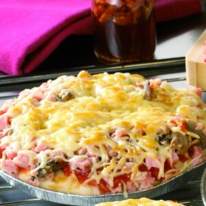 Pizza jambon champignons